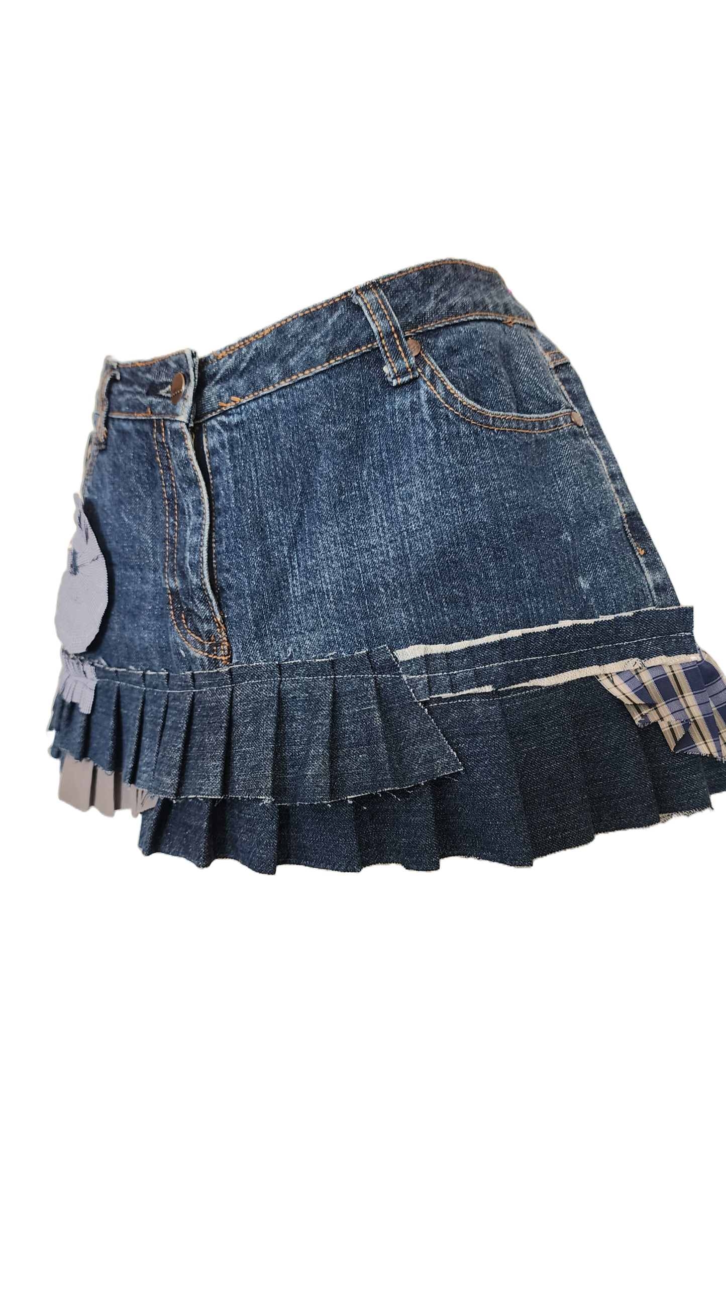 ESVA Denim Mini Skirt