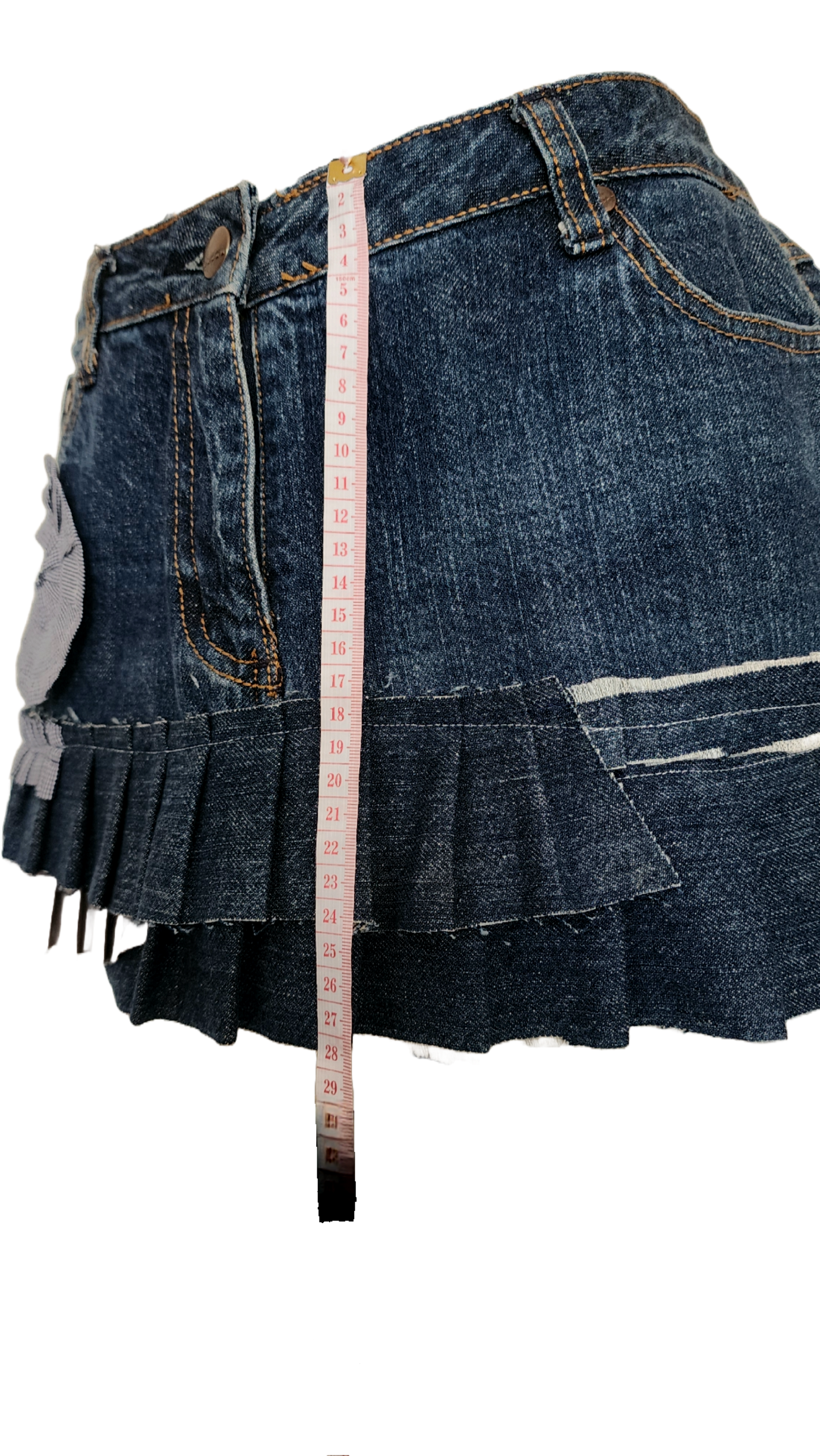 ESVA Denim Mini Skirt