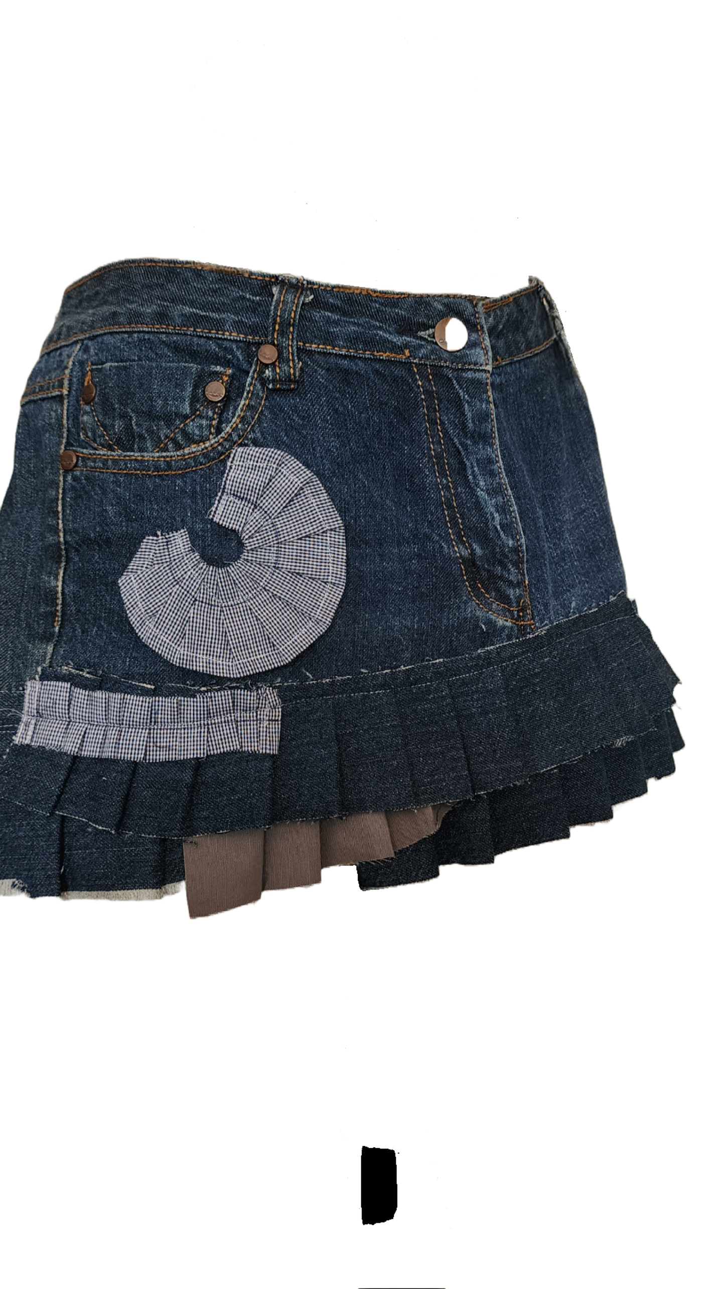 ESVA Denim Mini Skirt