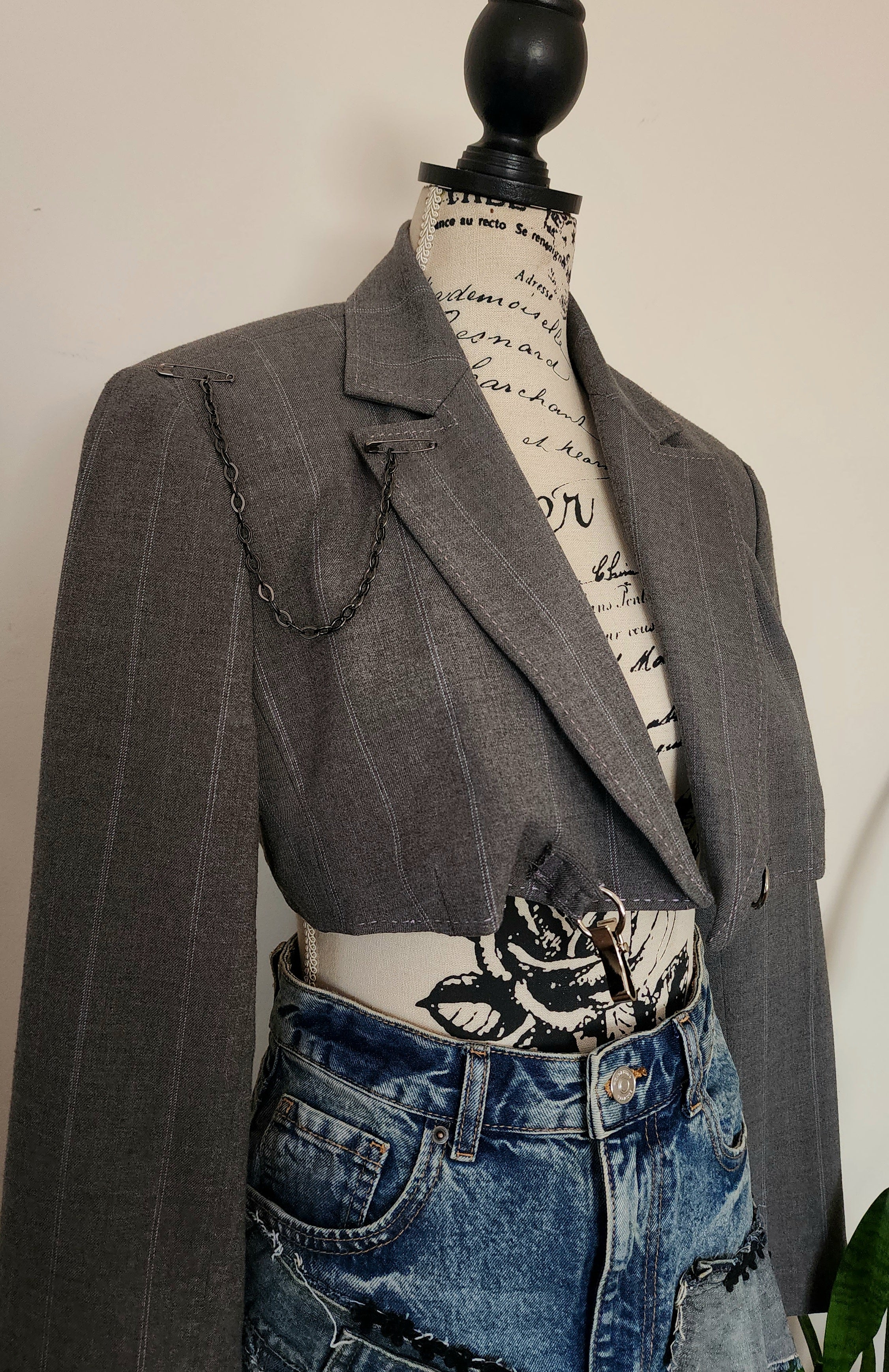 Emerald Cropped Version Suit