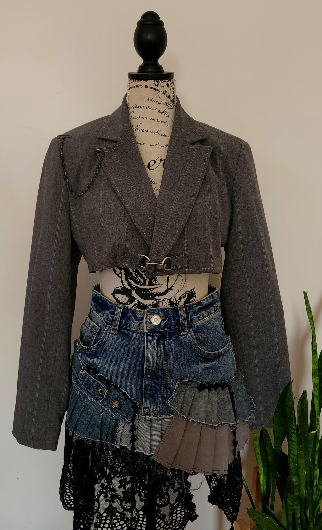 Emerald Cropped Version Suit