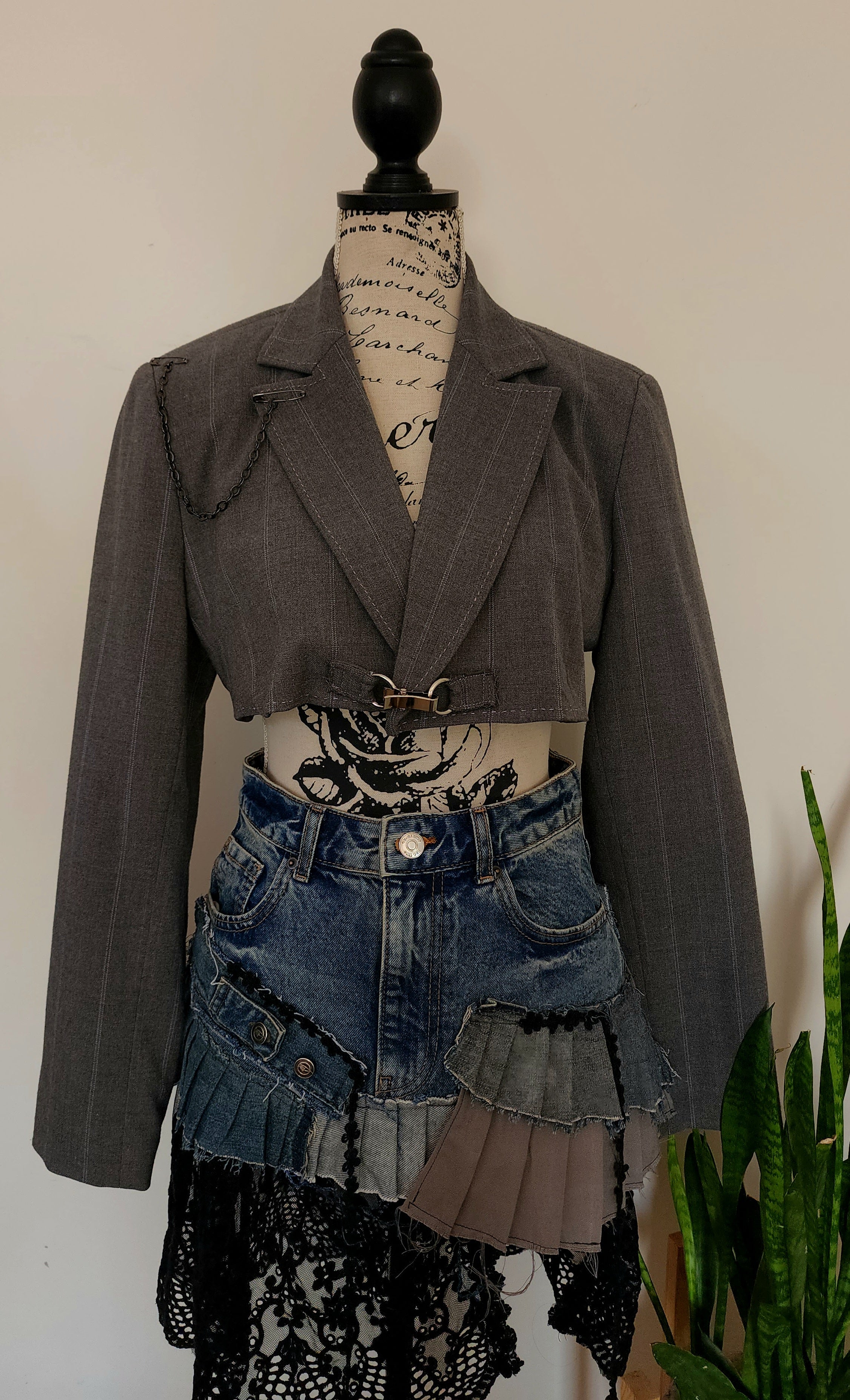 Emerald Cropped Version Suit