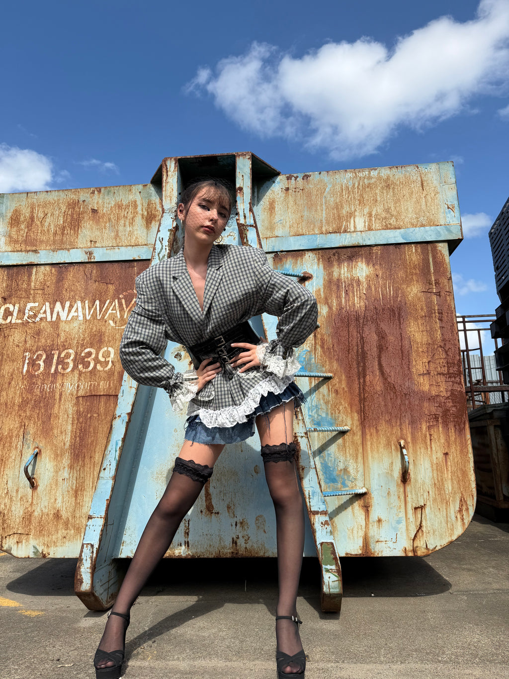 Aurora Mini Ruffles Skirt