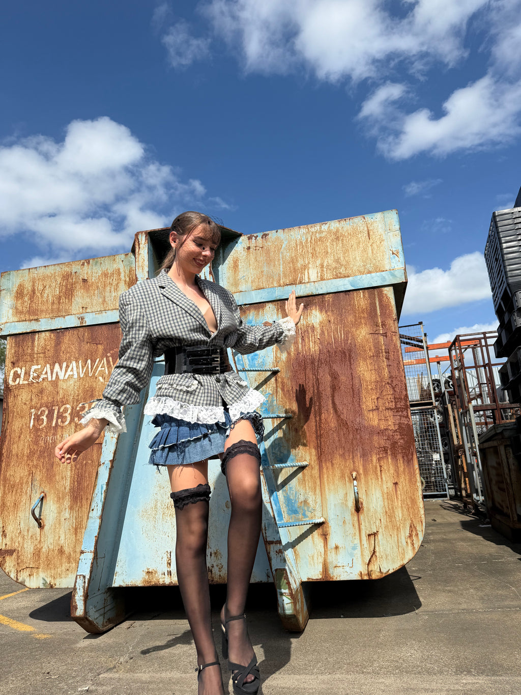 Aurora Mini Ruffles Skirt