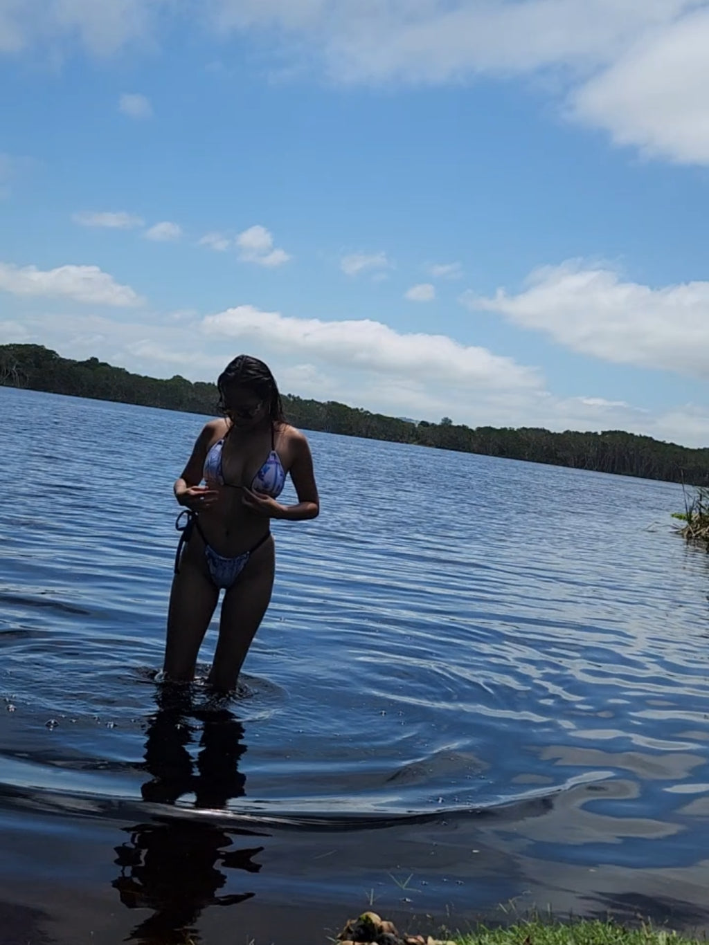 Rita Printed Bikini Bottom